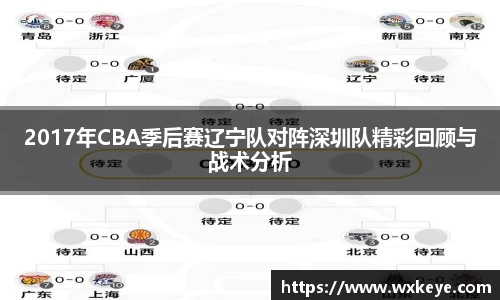 2017年CBA季后赛辽宁队对阵深圳队精彩回顾与战术分析